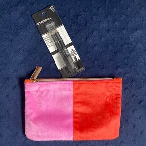 Make up bag and eyeliner set